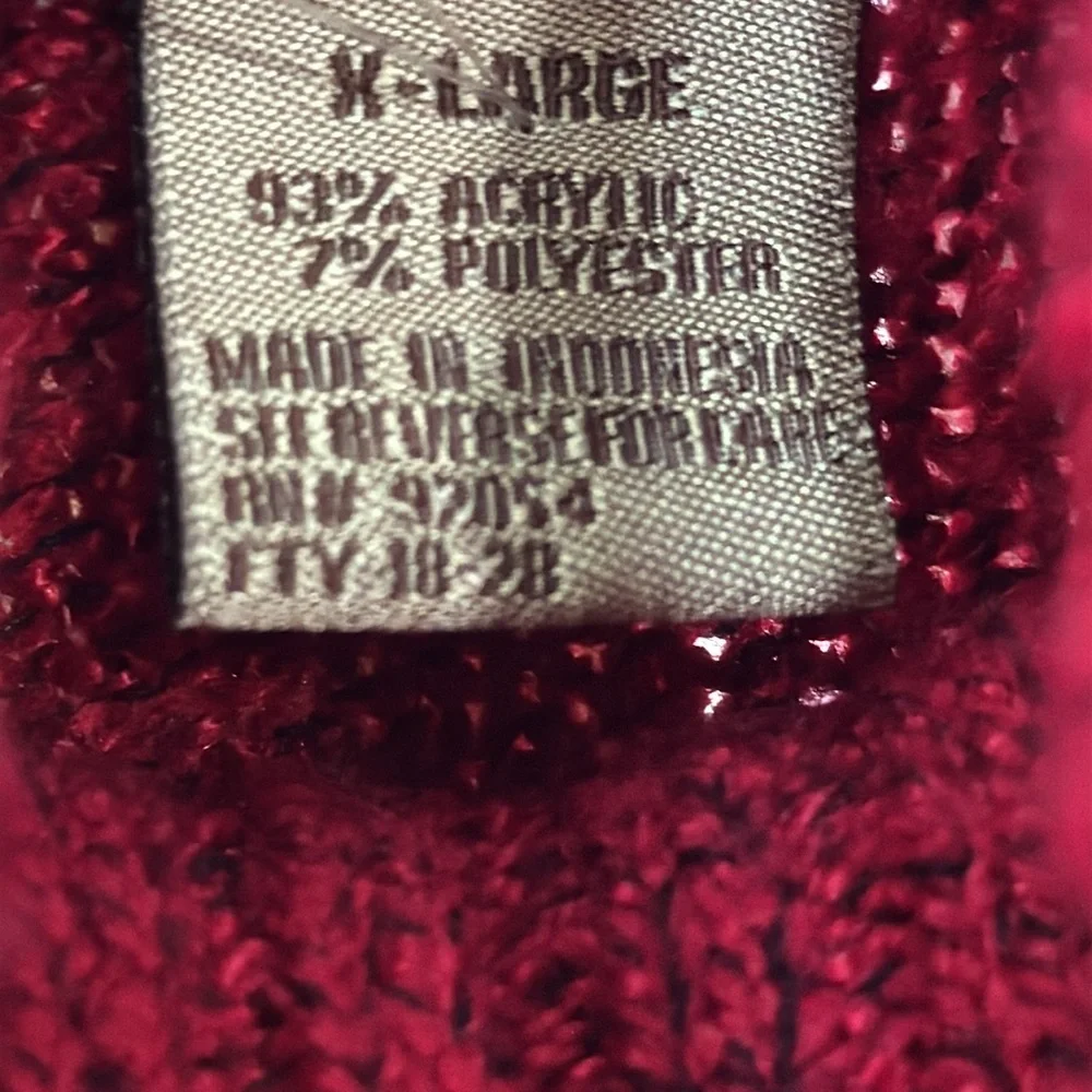 Mountain Lake Turtle Neck Sweater Women's Size X-Large Nautical - Picture 7 of 7